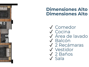 DEPARTAMENTO EN PRE-VENTA ALTO TOWERS