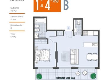 Departamento - Villa Crespo