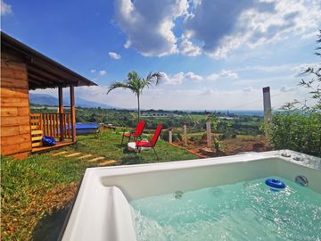 CABAÑA EN VENTA, EL CERRITO, SANTA ELENA, VALLE DEL CAUCA