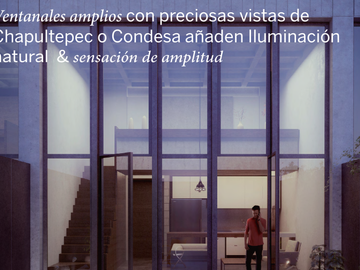 ESTRENA DEPARTAMENTO LOFT EN LA ROMA