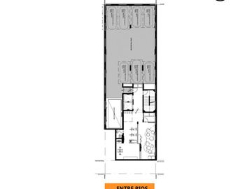 Departamento dos dormitorios con patio en venta Rosario