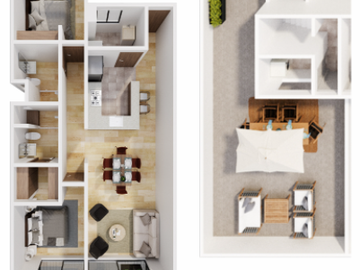 DEPARTAMENTO CON ROOF GARDEN PRIVADO EN LA  ROMA