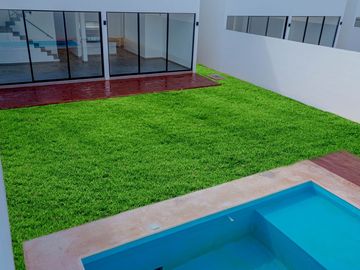 Venta de casa con 3 habitaciones en Residencial Praderas del Mayab