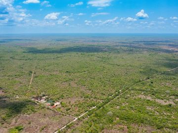 Amplio Rancho en venta en Dzilam de gonzalez, todos los servicios.
