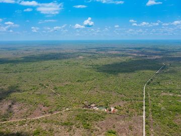 Amplio Rancho en venta en Dzilam de gonzalez, todos los servicios.