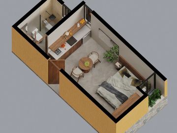 Departamento(OOX) en Venta en Aldea Izamal, Izamal