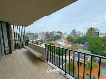 Departamento 3 ambientes a estrenar cn balcón aterrazado - Guemes