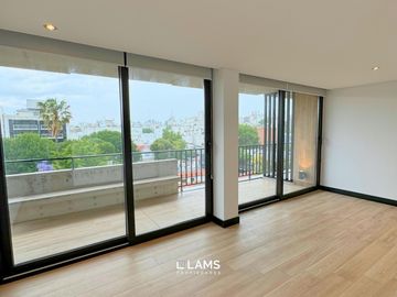 Departamento 3 ambientes a estrenar cn balcón aterrazado - Guemes