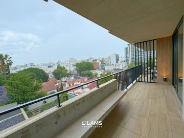 Departamento 3 ambientes a estrenar cn balcón aterrazado - Guemes