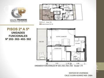 Hermosos Departamento 2 ambientes a Estrenar en Villa Crespo