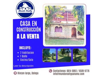 Vivienda en construccion.
