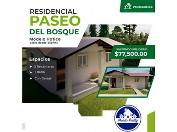 Proyecto Residencial en Los Algarrobos, súper accesible