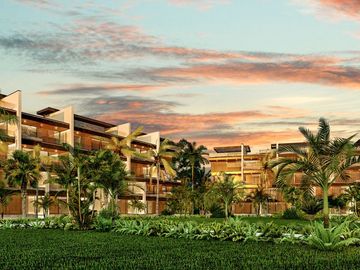 Departamento(1R) Amueblado en Venta en Hacienda Xcanatun Angsana Heritage C.