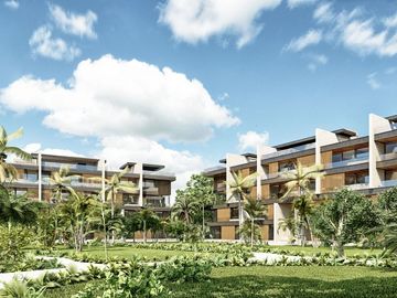 Departamento(1R) Amueblado en Venta en Hacienda Xcanatun Angsana Heritage C.