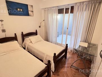 Departamento 3 amb con patio en venta. Vista a la cancha de Polo - Las Cañitas