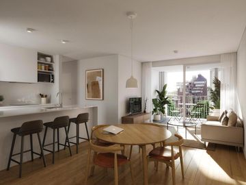 Departamento en venta en  Centro, Rosario 1 dormitorio c/ patio y  amenities.