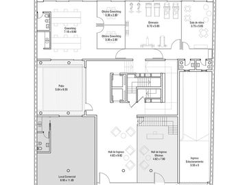 Departamento en venta en  Centro, Rosario 1 dormitorio c/ patio y  amenities.