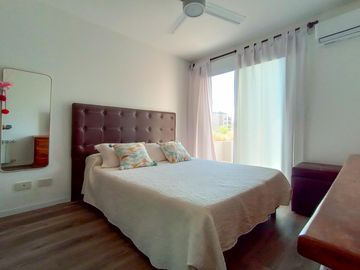 VENTA/PERMUTA - Departamento 1 dormitorio con patio y cochera - Condominio Ocho Sauces, Funes.