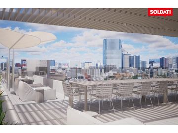 Le Grand: Departamento de 3 ambientes con dependencia en venta  - Palermo Chico