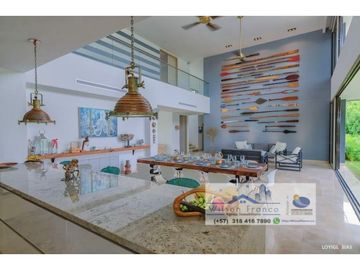 Casa En Venta con Piscina | Isla Barú | Cartagena