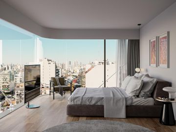 Donna Gioia - Venta 2 ambientes con balcón aterrazado - Full amenities - Caballito