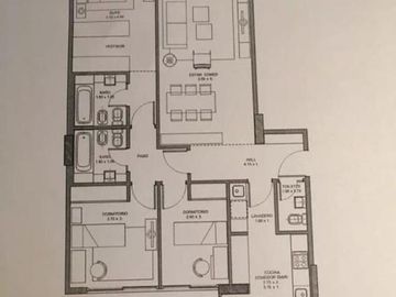 4 Ambientes con Dependencia en el Edificio Liberateur! Full Amenities!