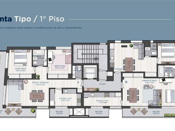 Venta departamento 3 ambientes en Olivos