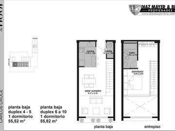 Departamento en Venta 2 ambientes tipo duplex a estrenar en Edificio de primera categoría - Banfield