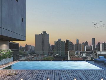 Departamento en  tres ambientes en venta, full amenities
