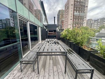 Departamento en duplex enn venta en Palermo Chico Palacio Bellini terraza y parrilla propia