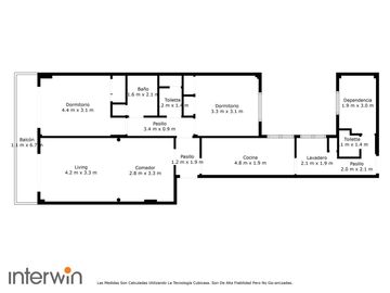 Departamento de 3 ambientes   dependencias de servicio - Flores - VENTA