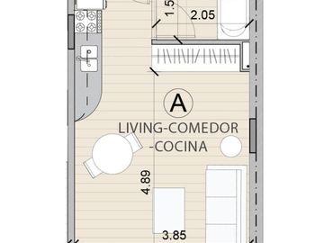 Departamento en  Recoleta