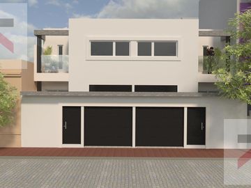 Duplex de 3 Dormitorios, con cochera y Jardin con parilla.