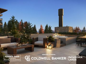 Dúplex 2 Amb. con Terraza, Jacuzzi y Vista al Lago a 5 Min del Centro