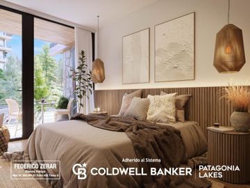 Dúplex 2 Amb. con Terraza, Jacuzzi y Vista al Lago a 5 Min del Centro