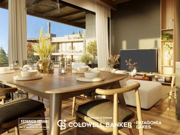 Dúplex 2 Amb. con Terraza, Jacuzzi y Vista al Lago a 5 Min del Centro