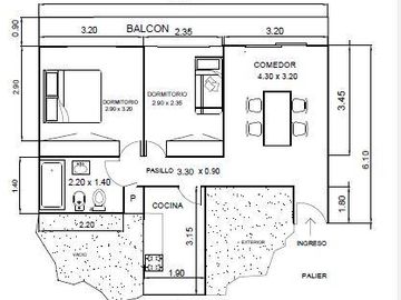 Venta Departamento 3 ambientes en Caballito Barrio Ingles