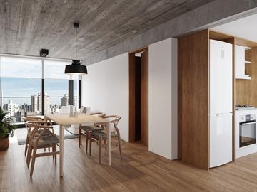 Venta 1 dormitorio de categoría  - Balcon amplio - Amenities - Echesortu