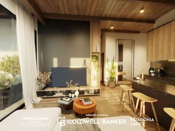 Venta Departamento Monoambiente vista al lago a 5 minutos del centro