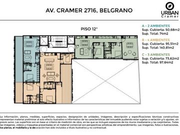 Departamento en Belgrano