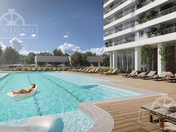 Departamento de 2 ambientes con cochera en Belvedere Yacht Nordelta