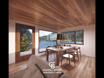 VENTA Departamento Premium con Vista al Lago 214,55m2 Península Manzano UF 1, Villa La Angostura