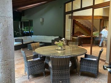 CASA AVANDRA, alberca , jacuzzi cancha de tennis