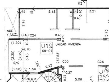 VENTA Departamento de dos dormitorios, vista despejada, frente a la plaza en Barrio Abasto