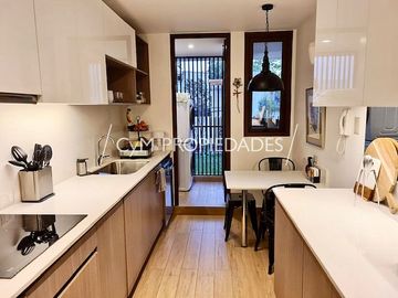 DEPARTAMENTO CON JARDIN, ALTO LAS CONDES/ LO MATTA