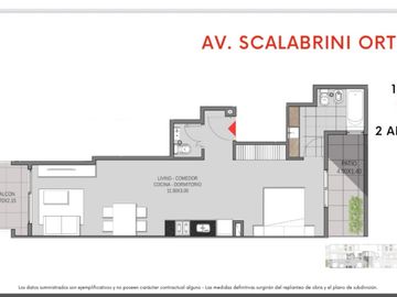 Departamento en Villa Crespo
