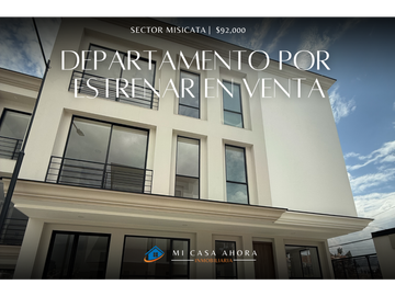 DEPARTAMENTO EN VENTA POR ESTRENAR