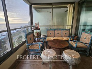 Departamento en primera linea   Av. Borgoño