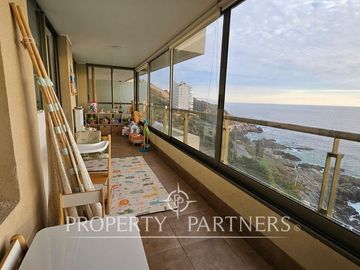 Departamento en primera linea   Av. Borgoño