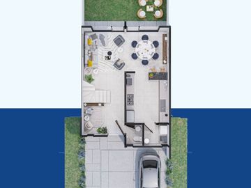 Casas en venta en Parque Santorini, Lomas de Angelópolis. Prototipo de 3 niveles